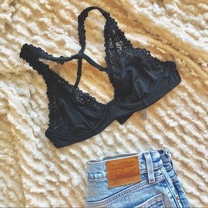 Aerie Black Bra